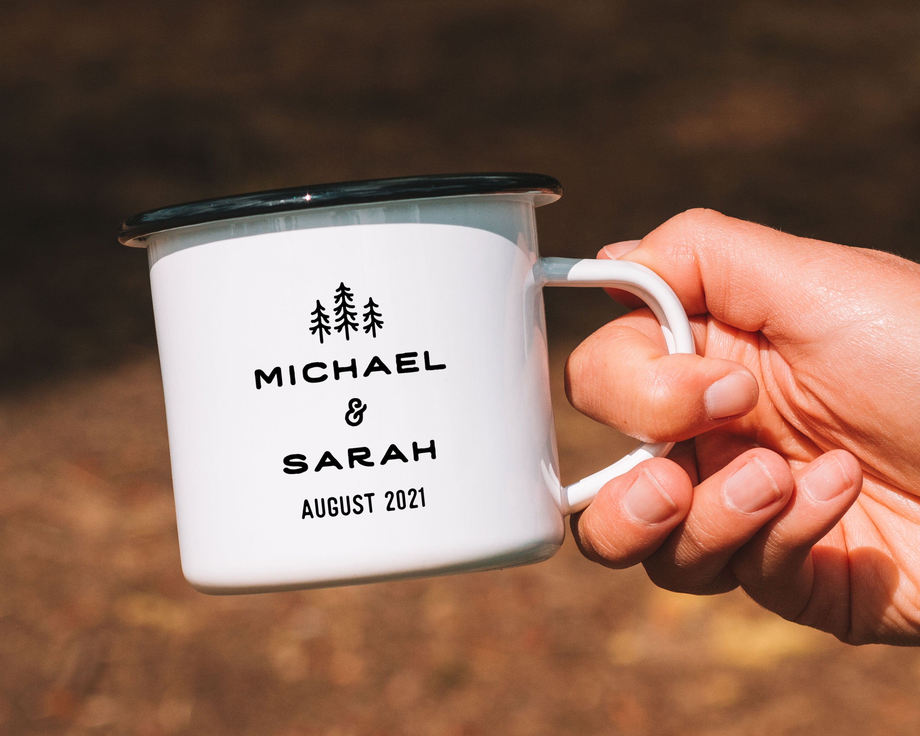 Camp Trailer Personalized Camp Mug