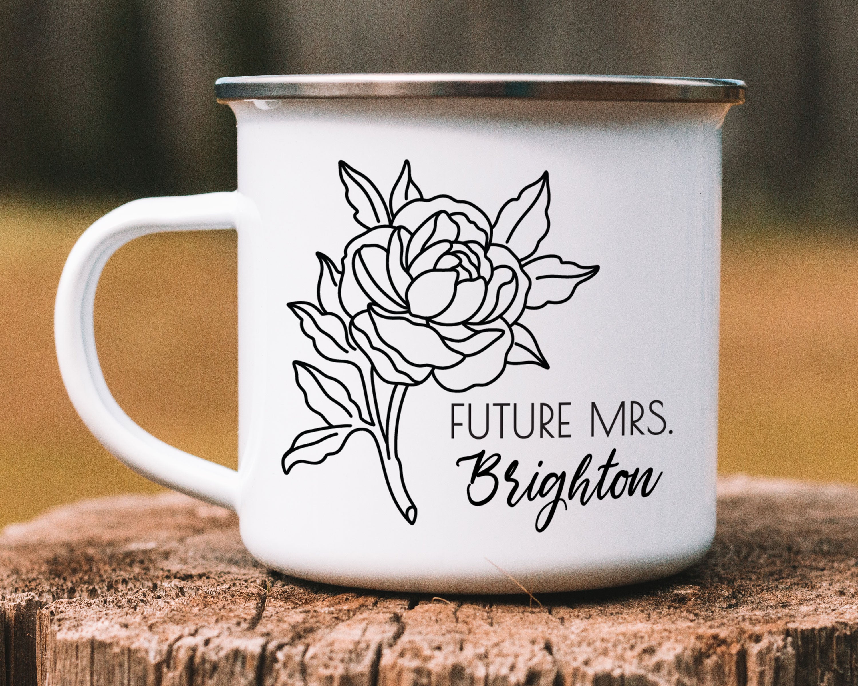 Future Mrs Personalized Camp Mug