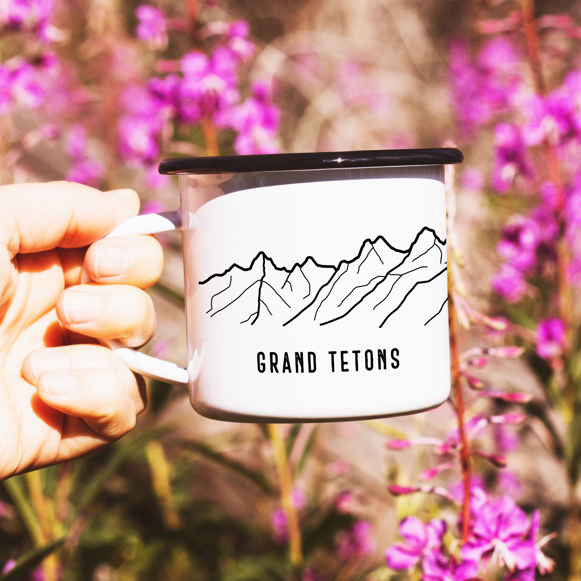 Grand Tetons Personalized Camp Mug (4639666896949)